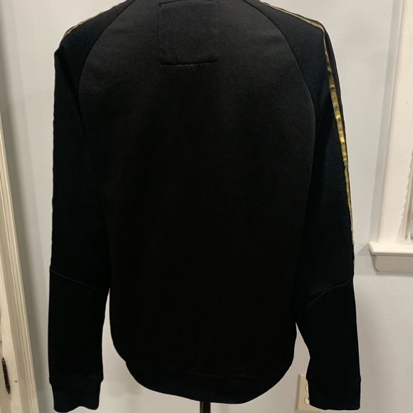 Switch Remarkable MGM Black and Gold Lightweight Jacket with Stand-Up Collar - Picture 4 of 12